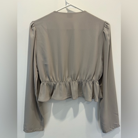 ARITIZA Sunday Best Tie-Front Blouse - Picture 2 of 3